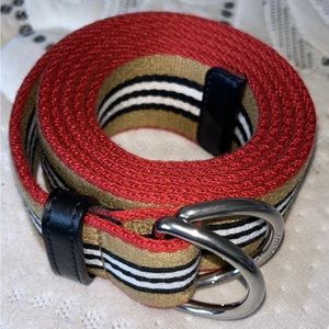 Authentic Burberry D-Ring Belt.